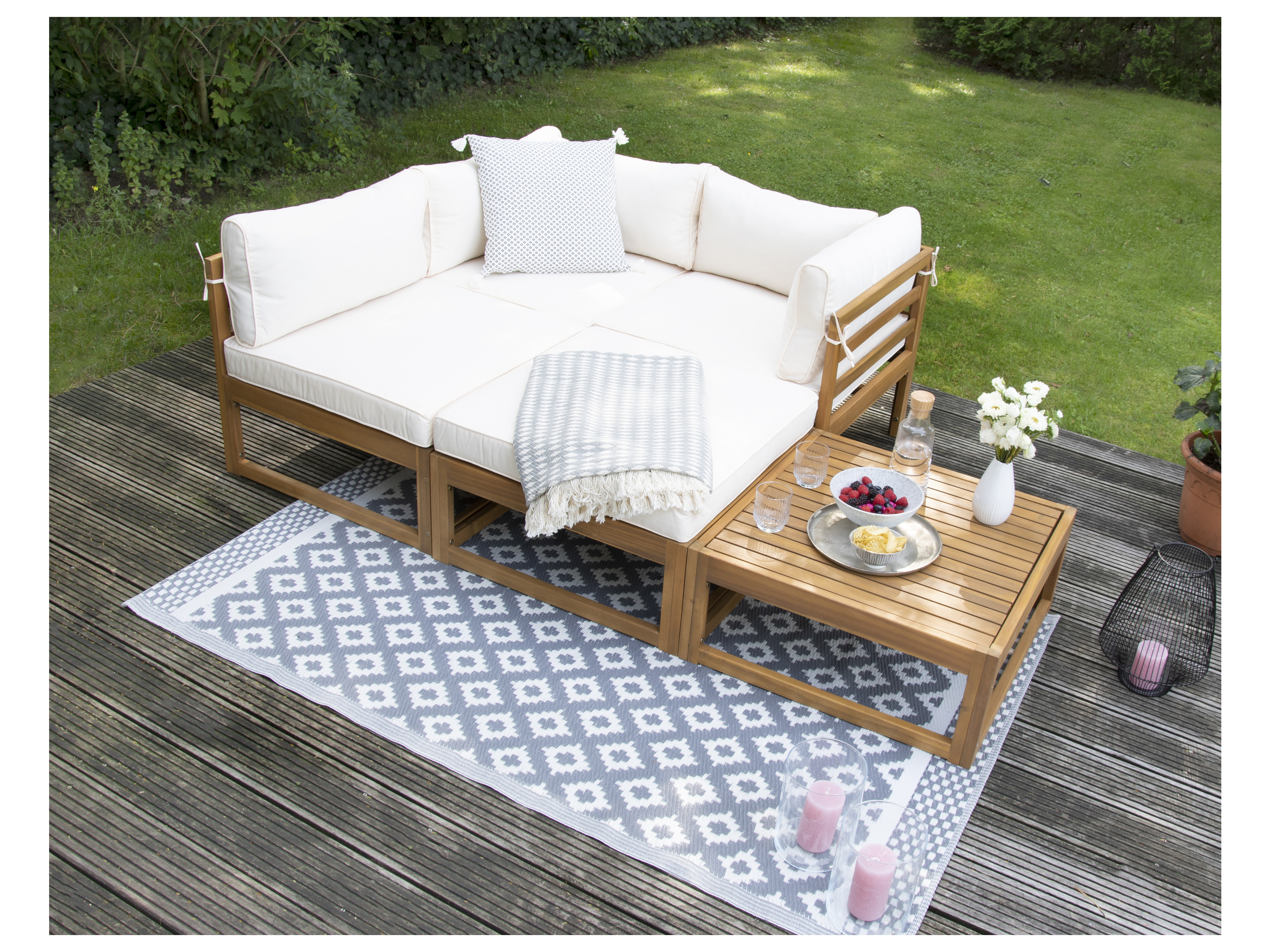 Thumbnail - bellavista - Home & Garden® Dining-Set »Karmoy«, 5-teilig""