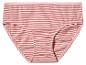 Rosa-weiß gestreifter Damenslip