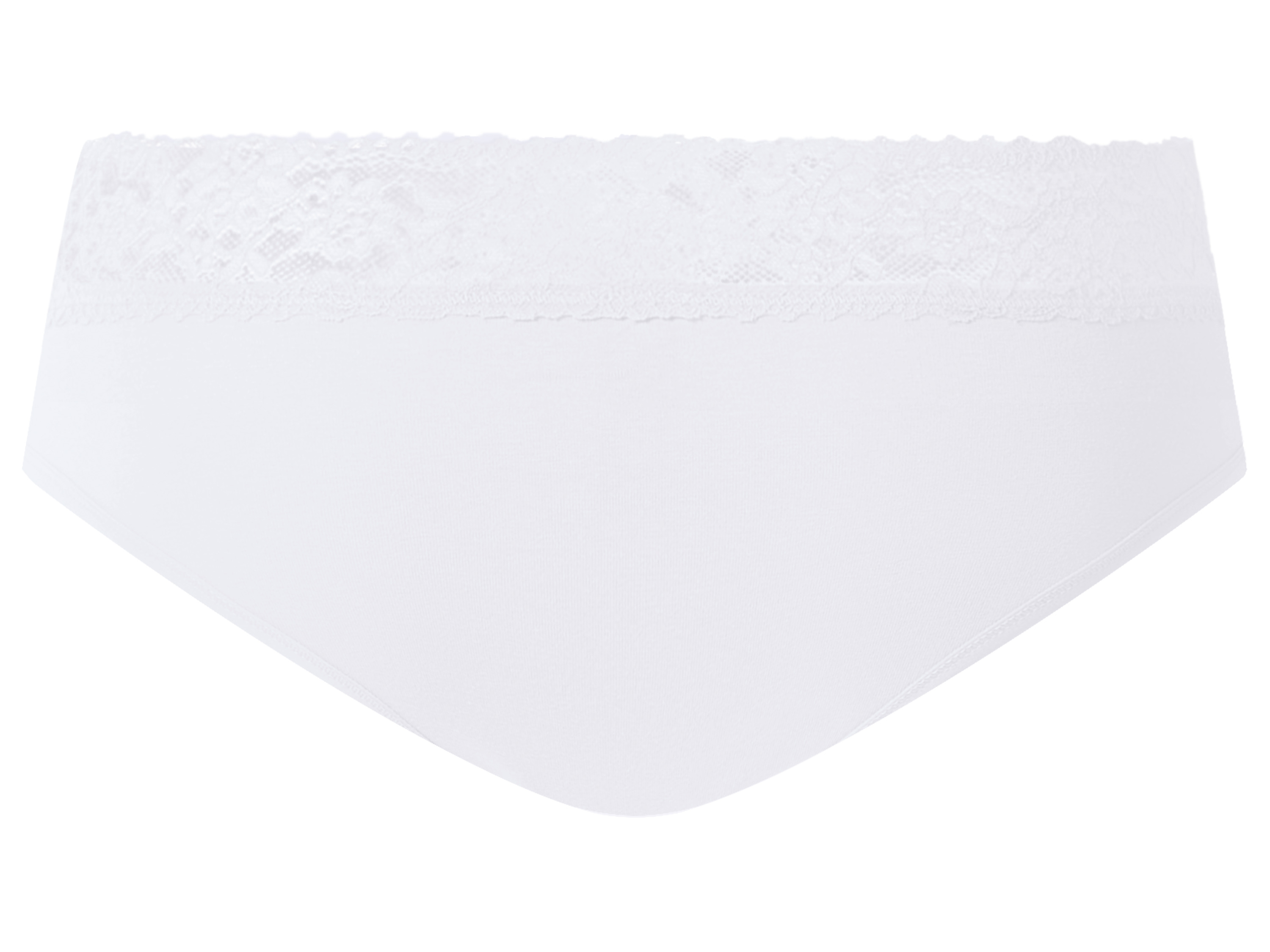 Thumbnail - esmara® Damen Hipster mit Spitze 5 Stück (dunkelpink/hellpink/weiß, XS(32/34))