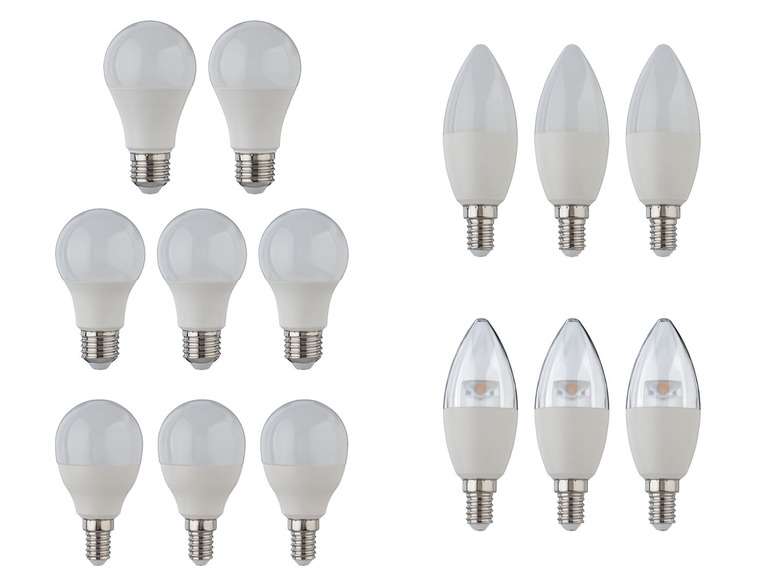 Gehe zu Vollbildansicht: LIVARNO home LED-Lampen, E27 / E14 - Bild 1