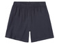 Dunkelblaue Shorts mit elastischem Bund