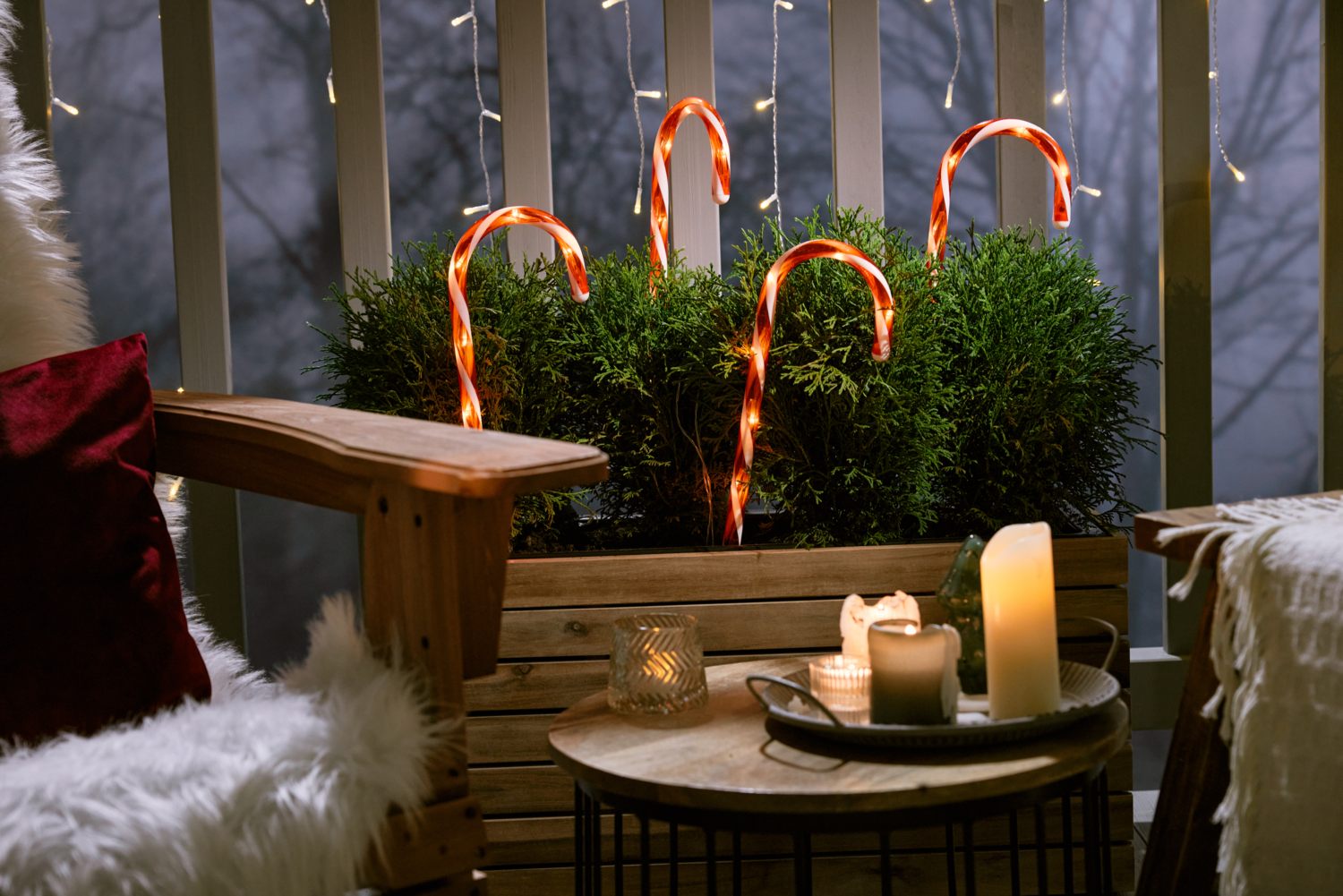 Thumbnail - LIVARNO home Garten-Leuchtstäbe (Zuckerstangen)