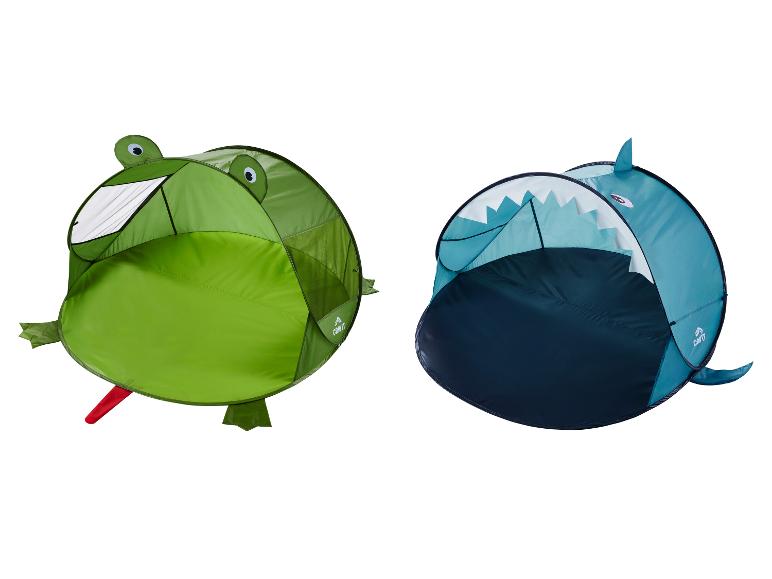 Crivit Kinderzelte: Frosch und Hai.