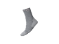 Graue Sportsocke mit rosa Details und der Aufschrift „VIT“.