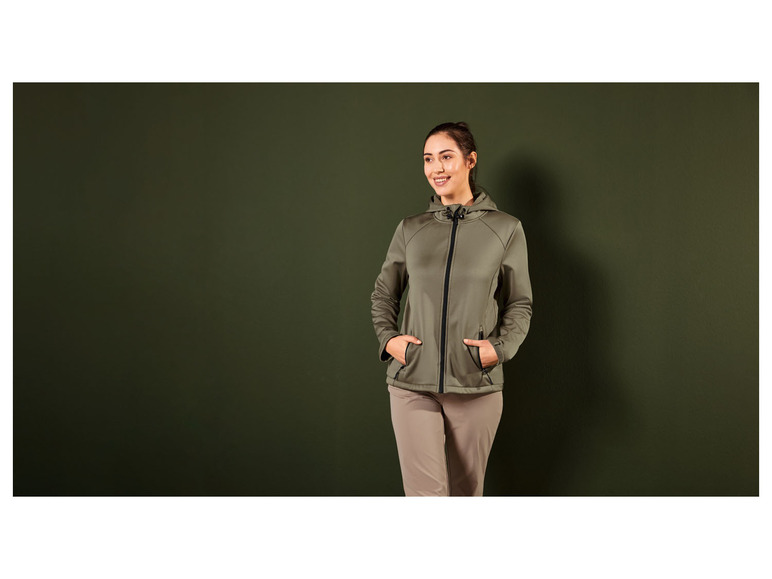 Gehe zu Vollbildansicht: Rocktrail Damen Softshell Jacke, aus atmungsaktivem Funktionsmaterial - Bild 3