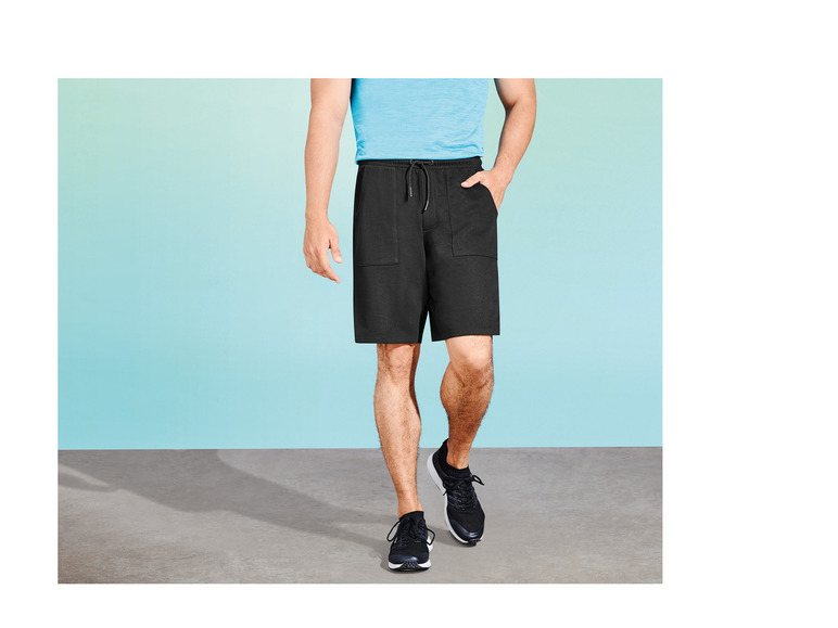 Gehe zu Vollbildansicht: CRIVIT Herren Sweatshorts mit Baumwolle - Bild 10