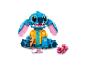 LEGO Stitch Figur in Hawaiihemd, hält eine Eistüte.