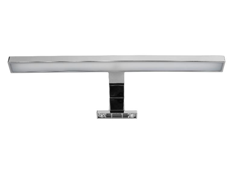 Verchromte LED-Wandleuchte für das Badezimmer