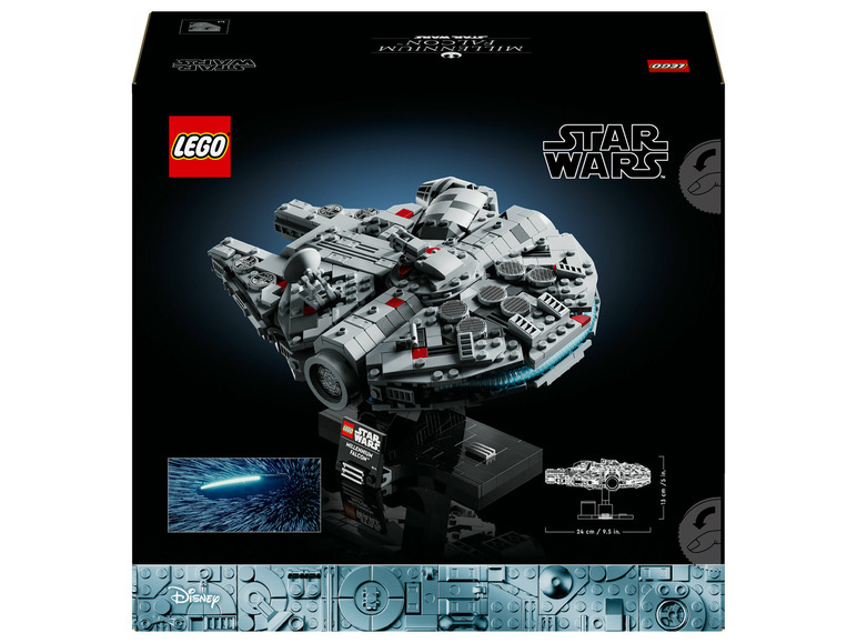 LEGO Star Wars Millennium Falcon Modell mit Drehfunktion