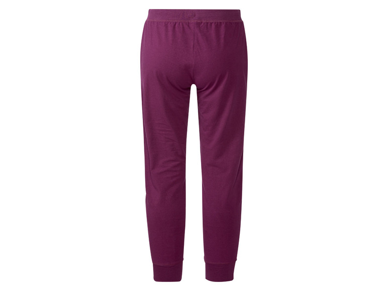 Damen Schlafhose mit Zierknopfleiste