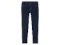 Dunkelblaue Skinny Jeans.