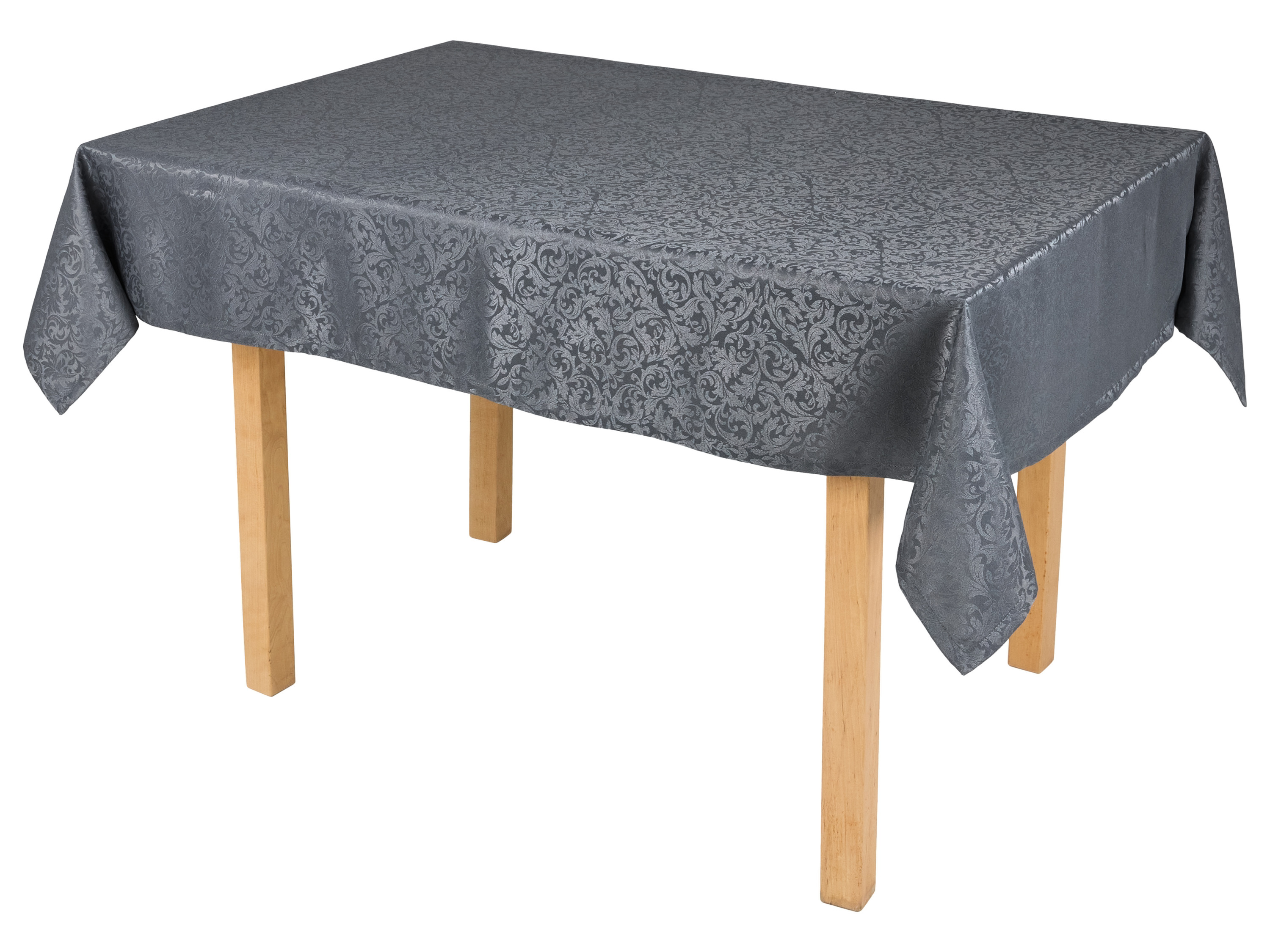 Thumbnail - LIVARNO® Jacquardtischdecke / Jacquardtischläufer-Set (130 x 170 cm, Grau)