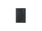 Rückseitiges Anschlussfeld des SAMSUNG GQ65QEF1AUXZG Smart TV mit HDMI- und USB-Anschlüssen.