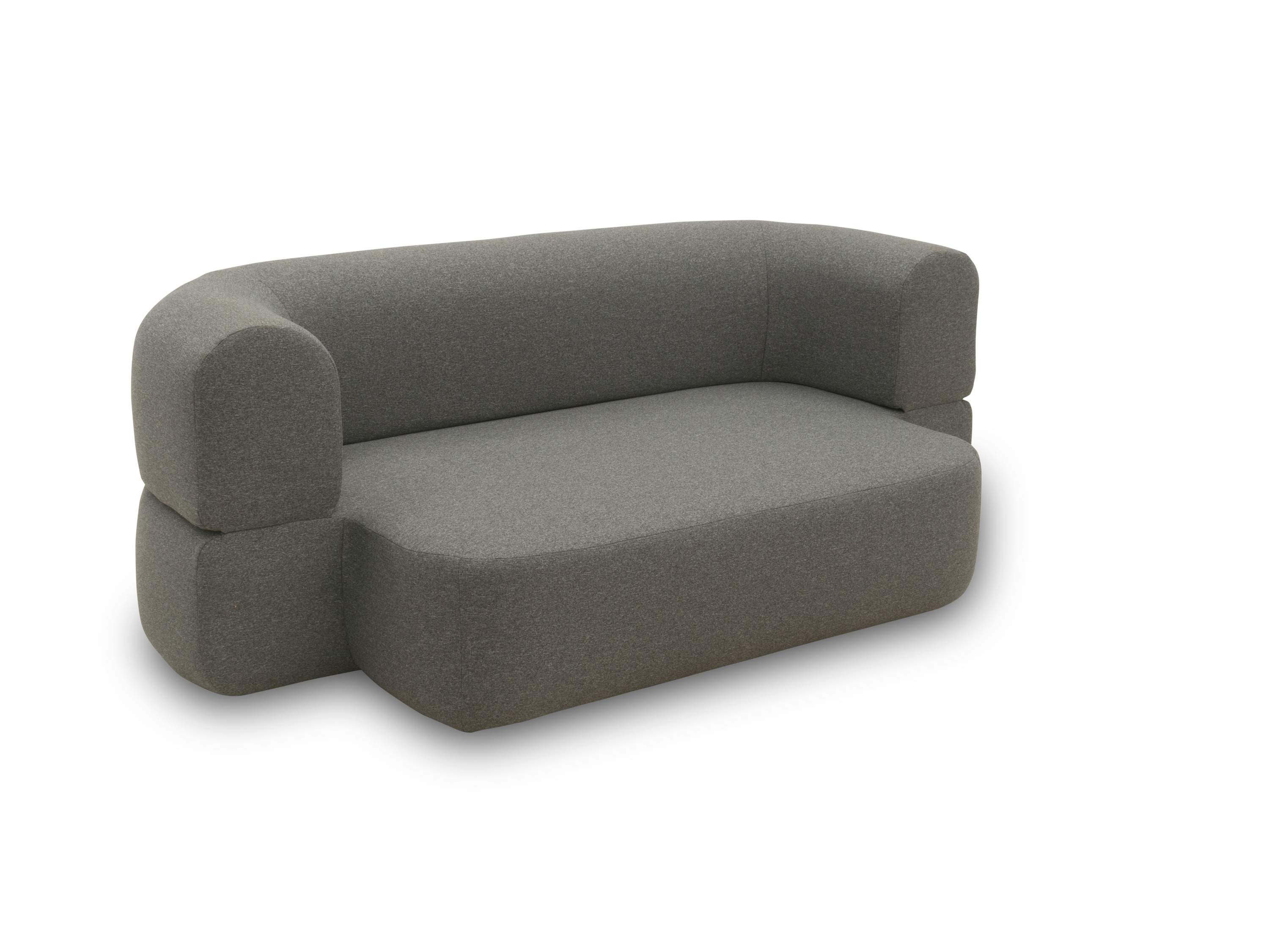 Thumbnail - Domo Schlafsofa »Rennes«, mit hohem Komfort (Dunkelgrau)