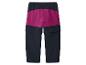 Kinder-Outdoorhose mit abnehmbaren Beinen, marineblau und pink