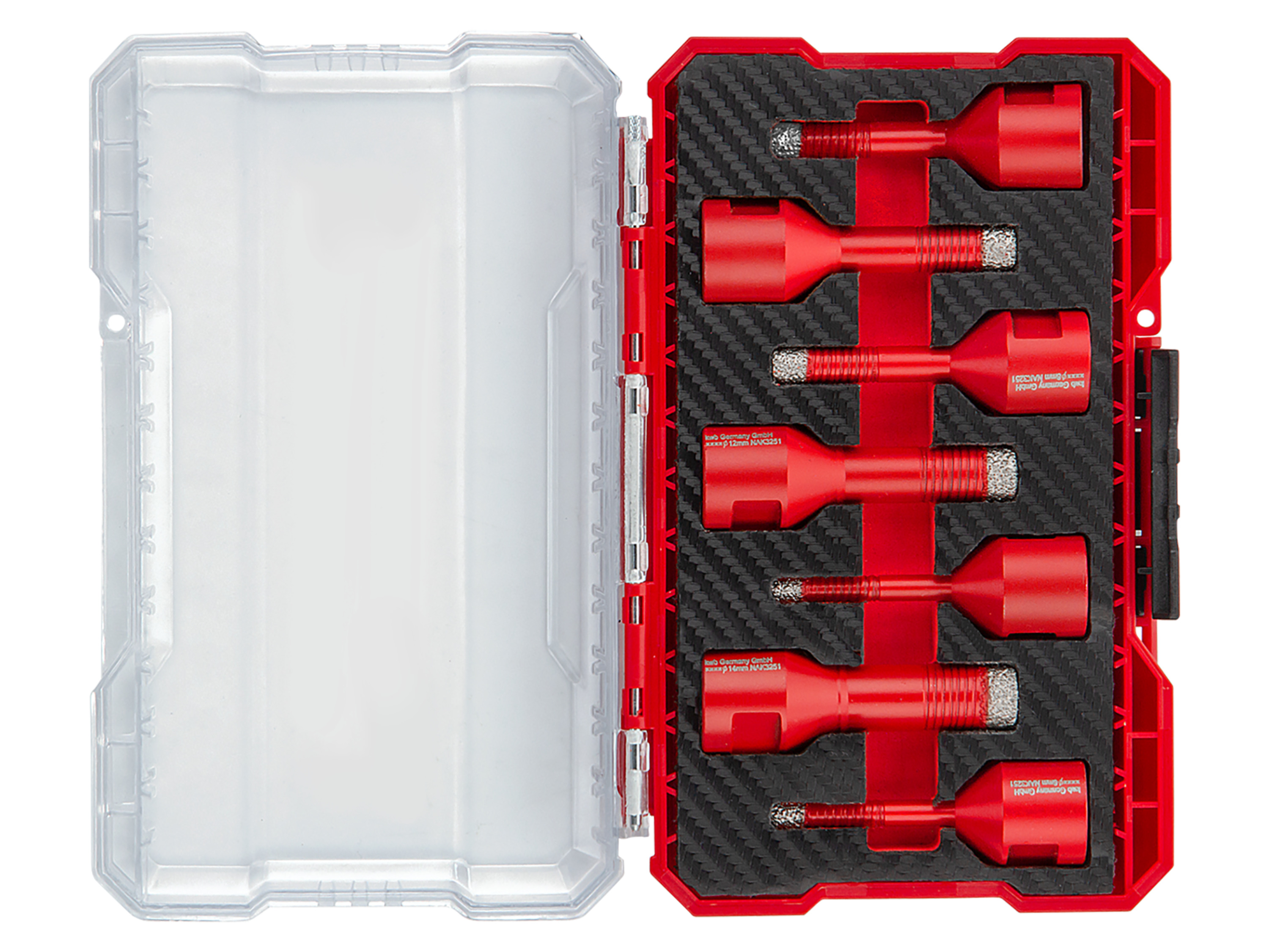 KWB M-CASE Fliesenbohrer Set, 7-teilig