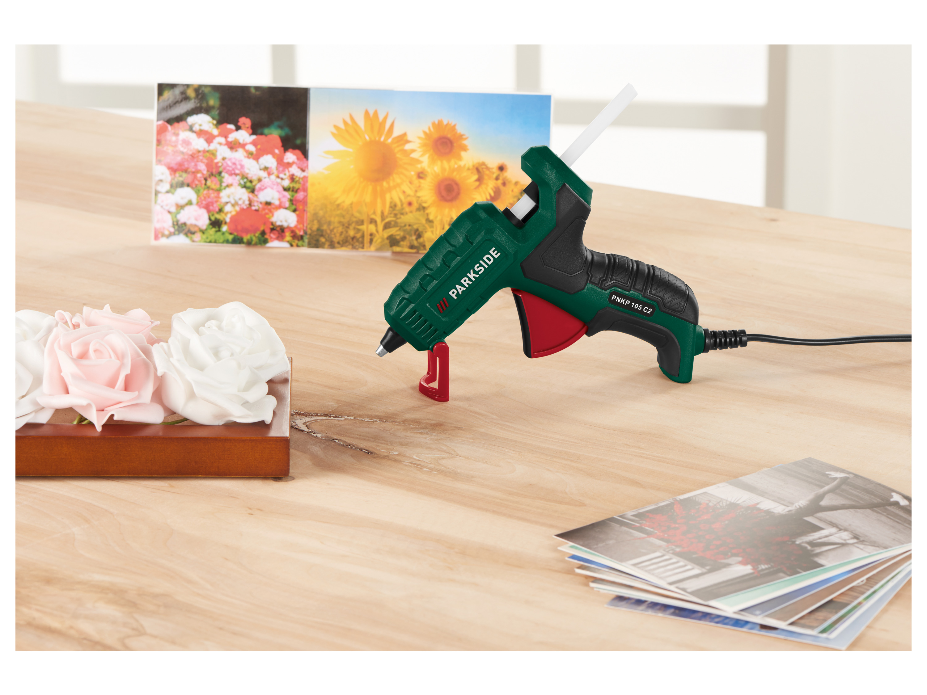 Thumbnail - PARKSIDE® Niedertemperatur-Klebepistole PNKP 105 C2 / Lötkolben 30W (Niedertemperatur-Klebepistole)