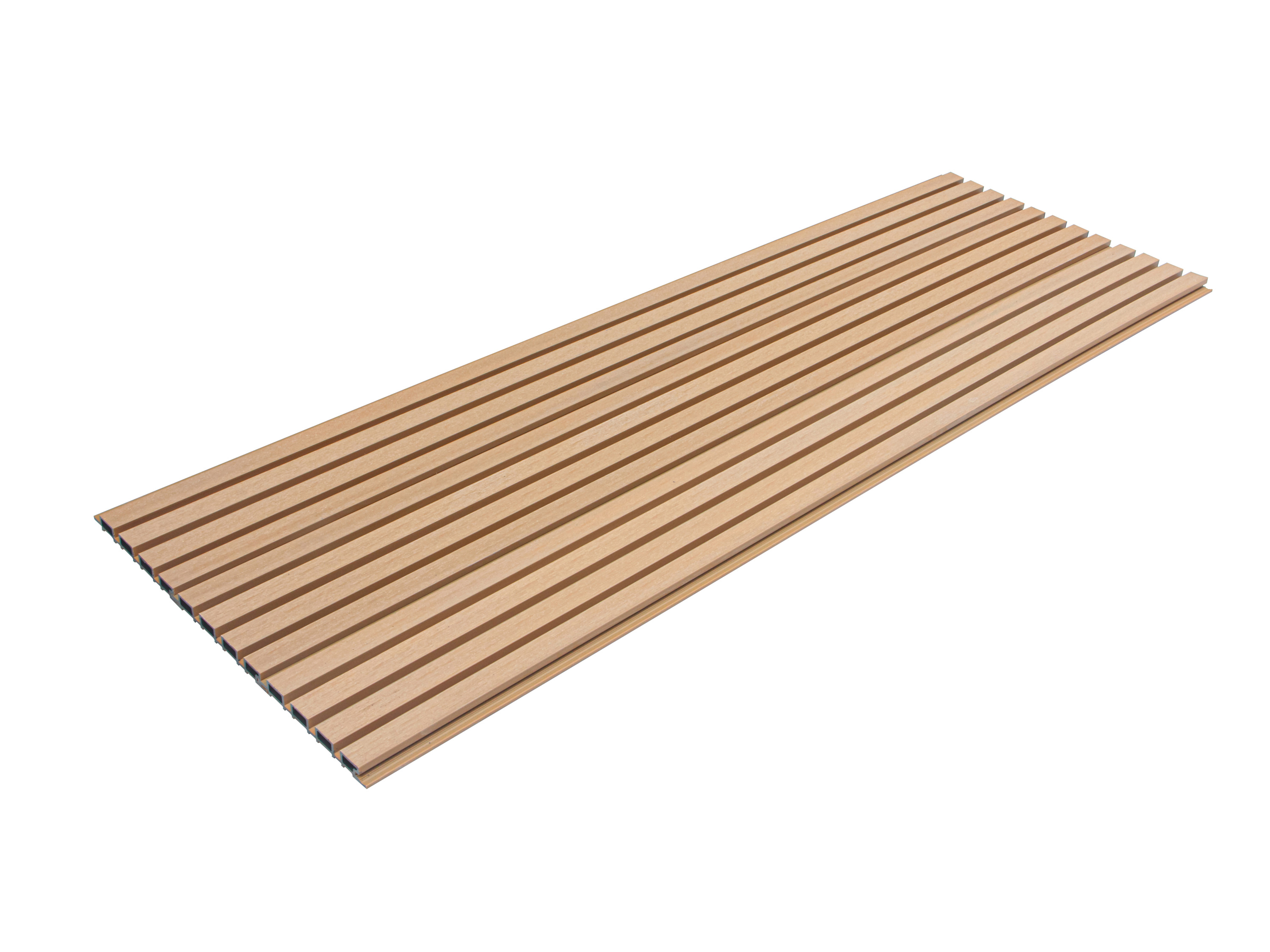HOME DELUXE WPC Fassadenverkleidung DUVAR (20m², Teak)