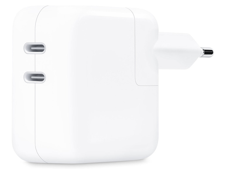 Gehe zu Vollbildansicht: Apple 35W Dual USB-C Port Power Adapter Netzteil - 35 Watt - Bild 1