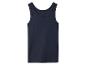Einfaches, dunkelblaues Herren-Tanktop