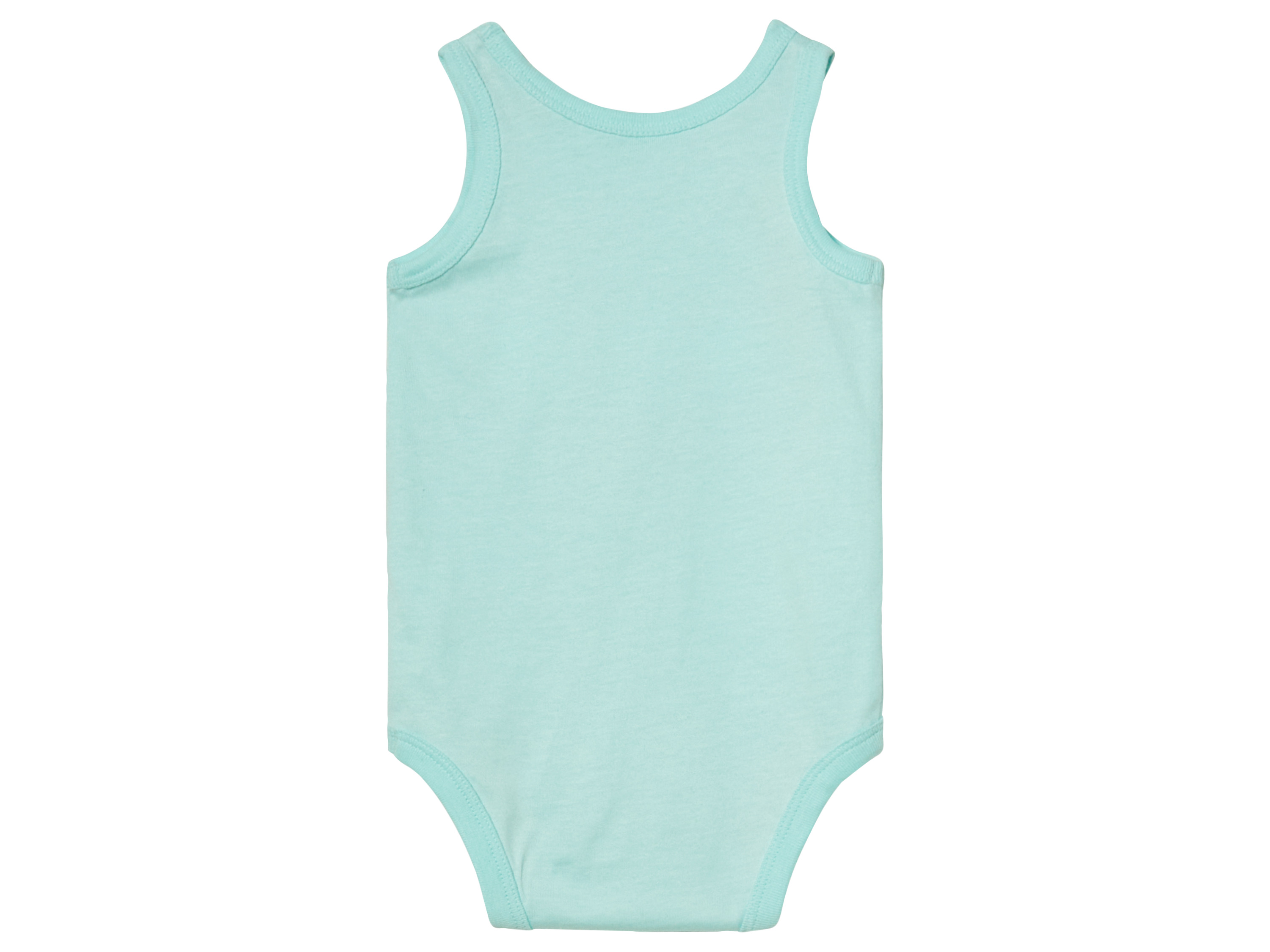 Thumbnail - lupilu® Baby Bodies, 2 Stück (50/56, mint/petrol)