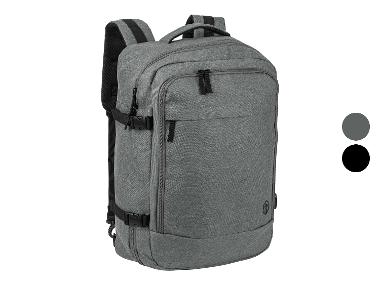 TOPMOVE® Handgepäck-Rucksack, mit verstecktem Reißverschlussfach im Rückenbereich