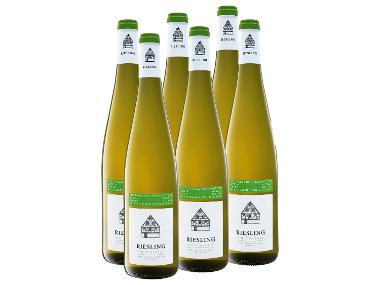 6 x 0,75-l-Flasche Weinpaket Riesling Vin 'Alsace AOP trocken, Weißwein