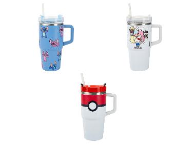 Travel Mug »Stitch / Hello Kitty / Pokémon«
