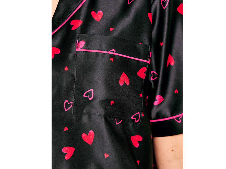 Gehe zu Vollbildansicht: esmara® Damen Pyjama mit Revers-Kragen - Bild 11