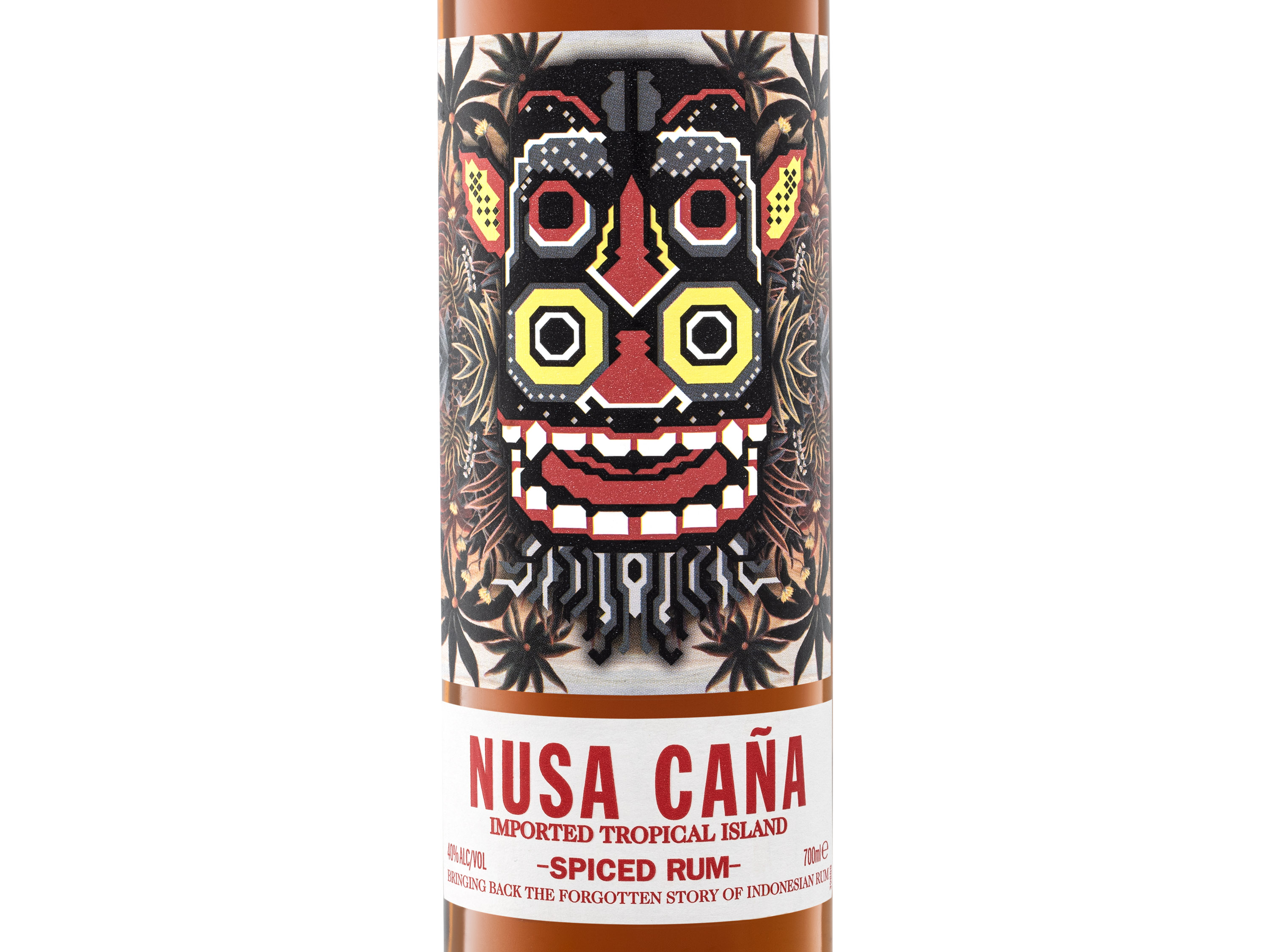 NUSA CAÑA Imported Tropical Island Spiced Rum 40% Vol – Bild 2 von 2