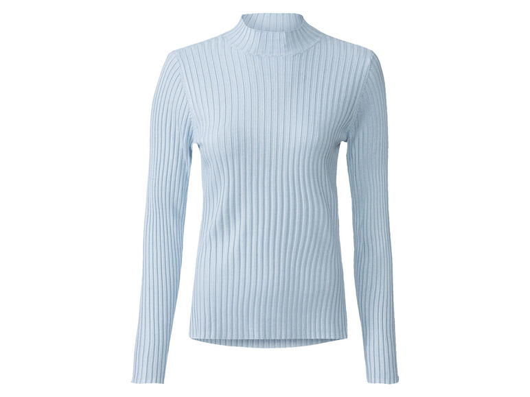 Gehe zu Vollbildansicht: esmara Damen Pullover mit weichem Stehkragen - Bild 2