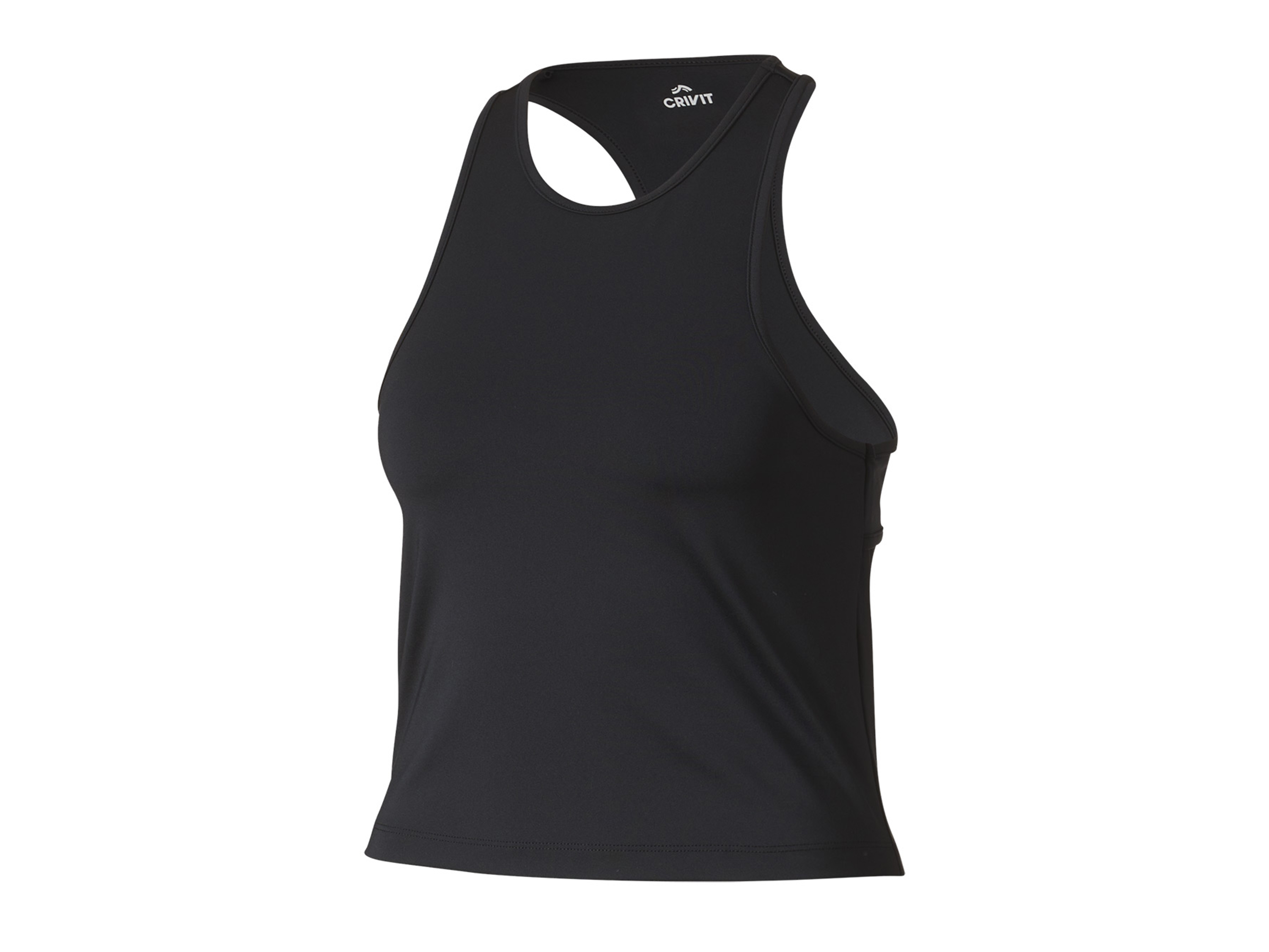 CRIVIT Damen Funktionstop (Schwarz, L (44/46)) | 04335633048928