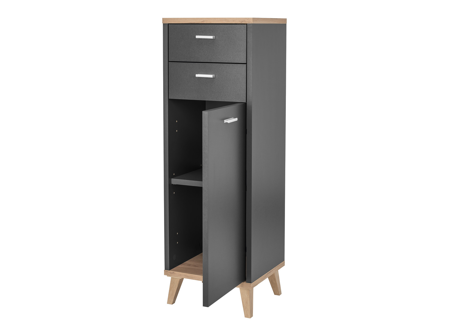 Netzsicher! LIVARNO home Seitenschrank modernes Design »Corfu«