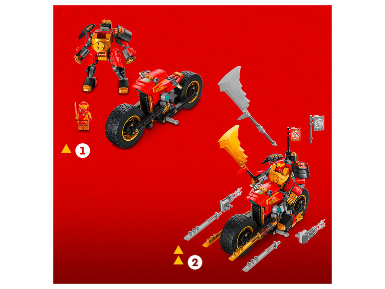 NINJAGO EVO« Bike LEGO® »Kais 71783 Mech-