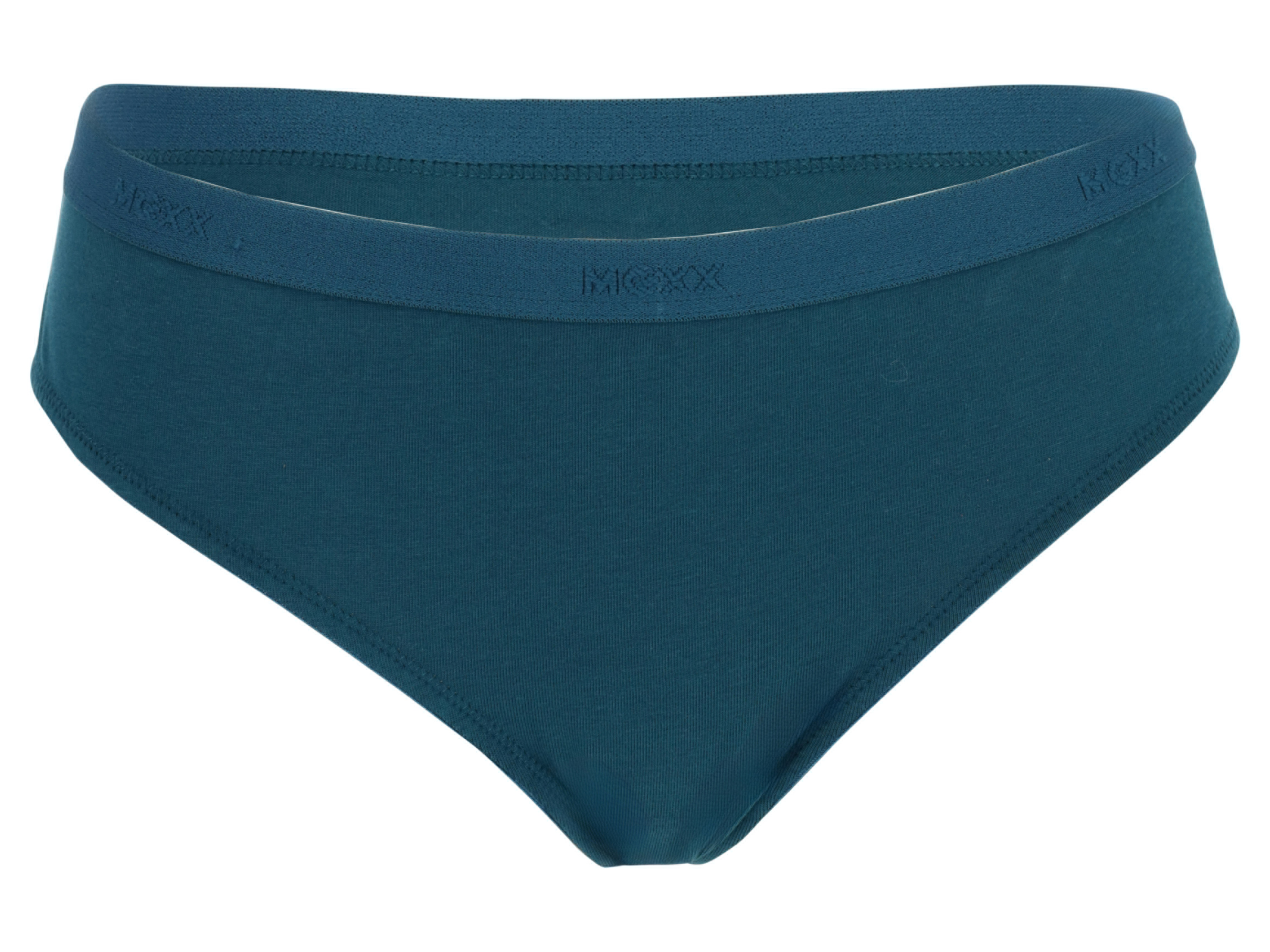 Thumbnail - MEXX Damen Slips, 3 Stück (schwarz/petrol/grün, L)