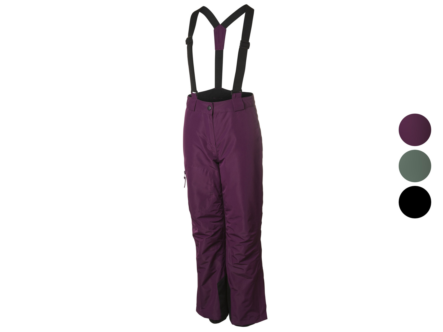 Black Crevice Kinder Skihose Mit Hosenträgern –  Produktbild-Vorschau 11
