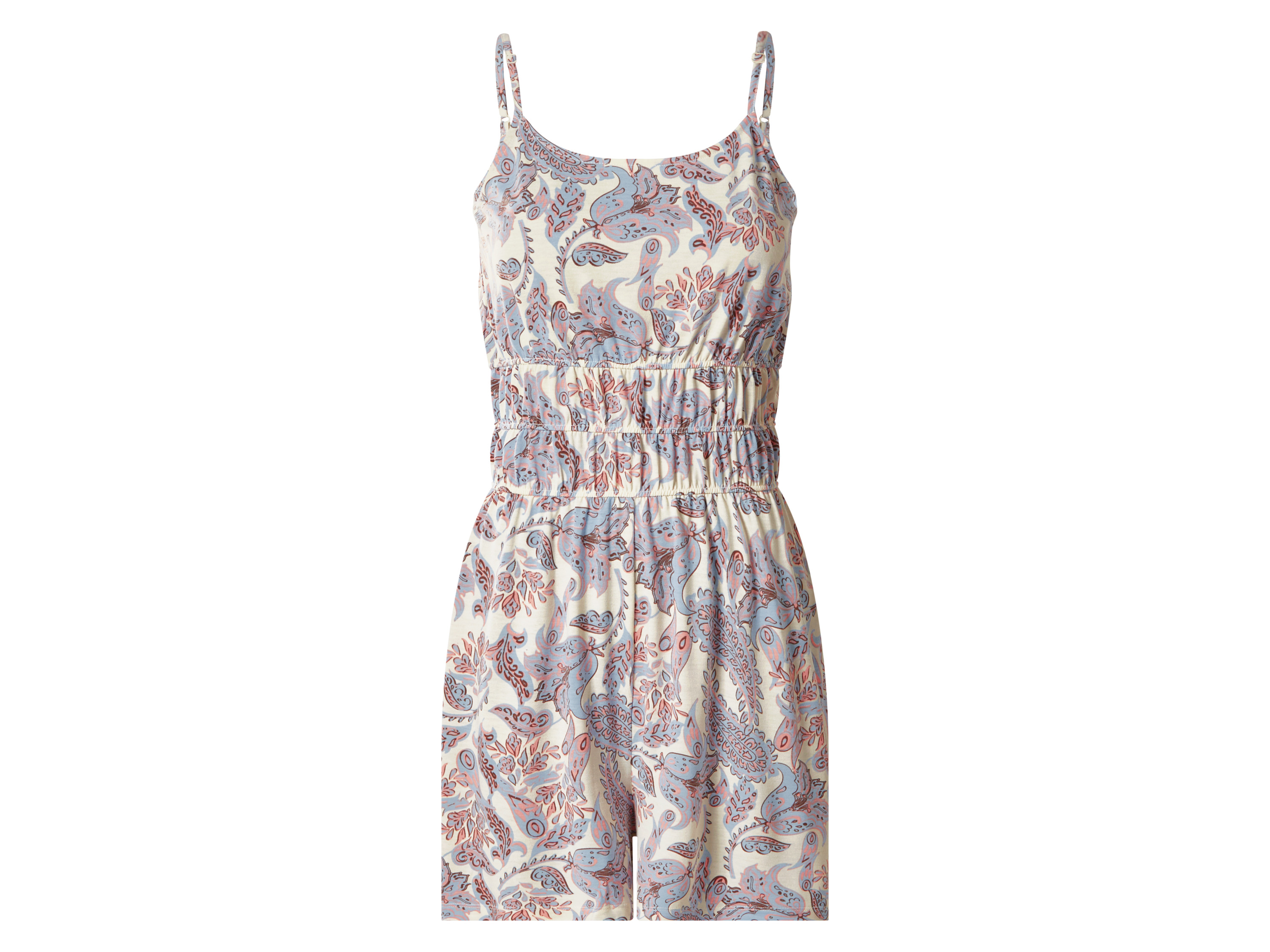 ESMARA® Damen Jumpsuit (Weiß, L(44/46))