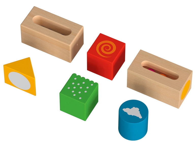Gehe zu Vollbildansicht: Playtive Lernspiel Montessori Sets, aus Echtholz - Bild 4