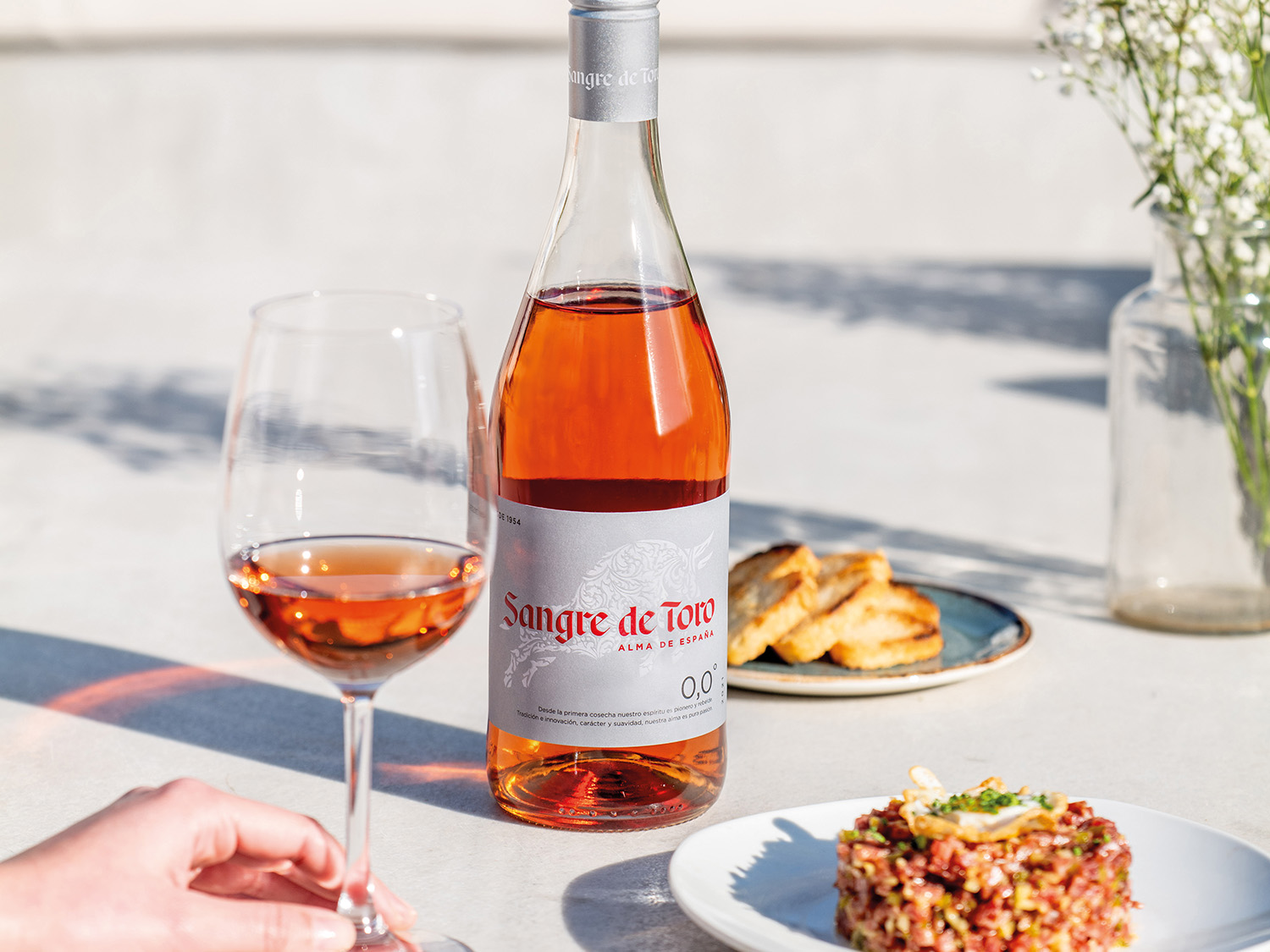 Thumbnail - Sangre de Toro Rosé 0,0 vegan alkoholfrei 2024