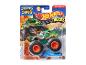 Hot Wheels Monster Trucks Rageasaur Spielzeugauto im Sharks vs. Dinos-Thema.