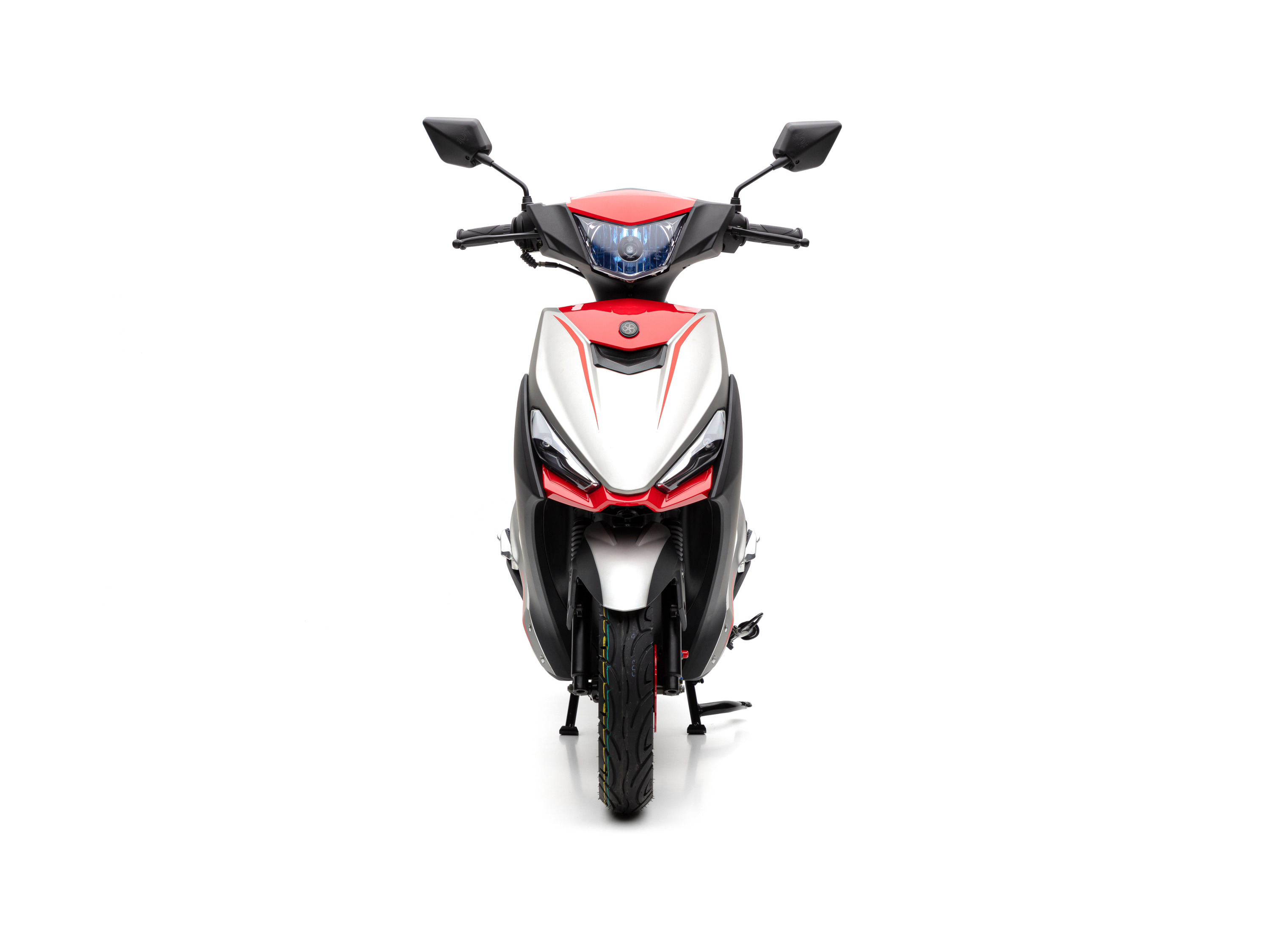 Thumbnail - Nova Motors Motorroller »New City«, 45 km/h (ohne Topcase, Schwarz Rot)