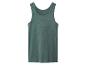 Einfaches grünes Baumwoll-Tanktop