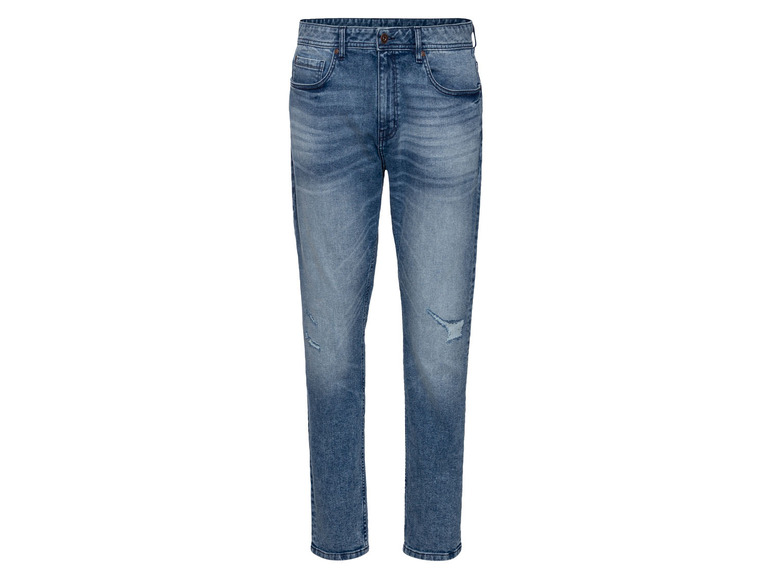 Gehe zu Vollbildansicht: LIVERGY® Herren Jeans, Tapered Fit, mit normaler Leibhöhe - Bild 2