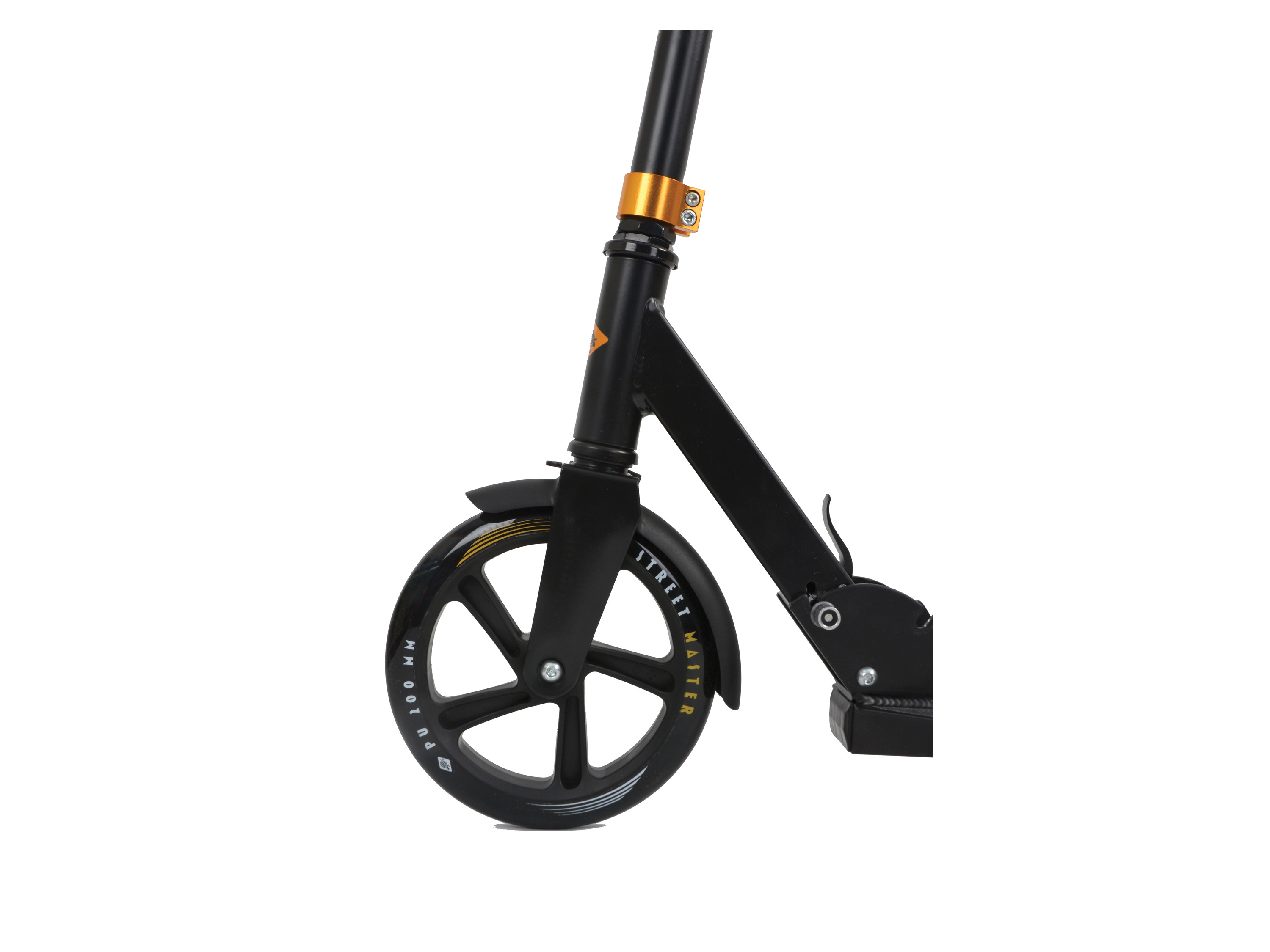 Thumbnail - Schildkröt Fitness City Scooter Street Master 2.0. Matt Black - Gold""