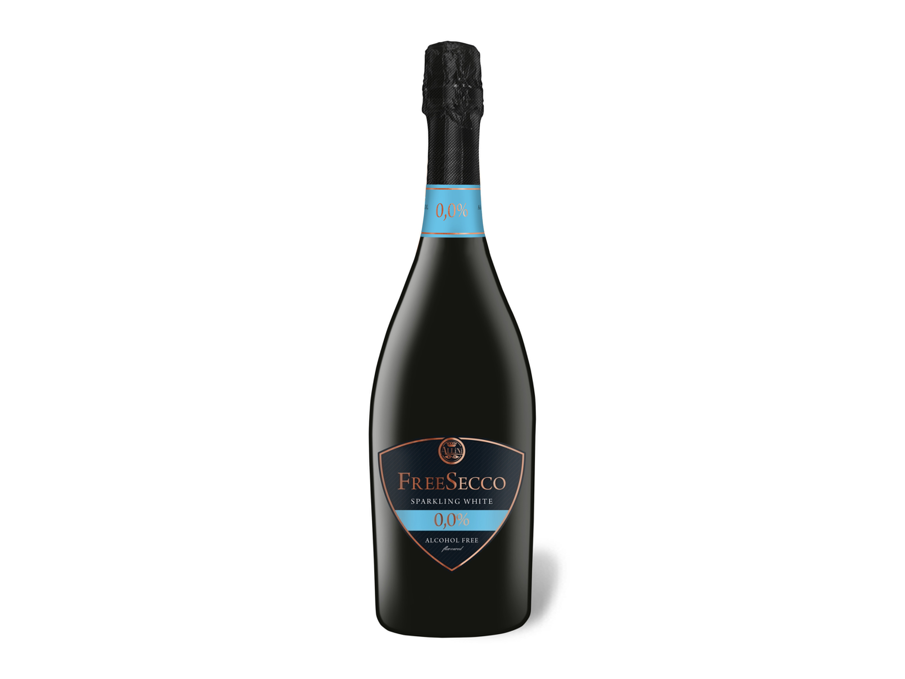 ALLINI FreeSecco Sparkling White 0,0% Vol alkoholfrei Wein & Spirituosen Lidl DE