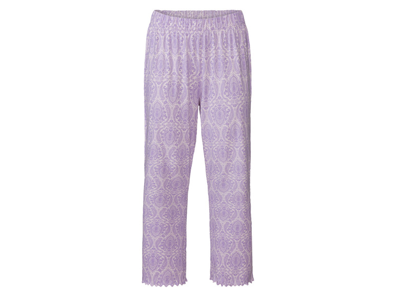 Gehe zu Vollbildansicht: esmara® Damen Pyjama, lang, aus reiner Baumwolle - Bild 5