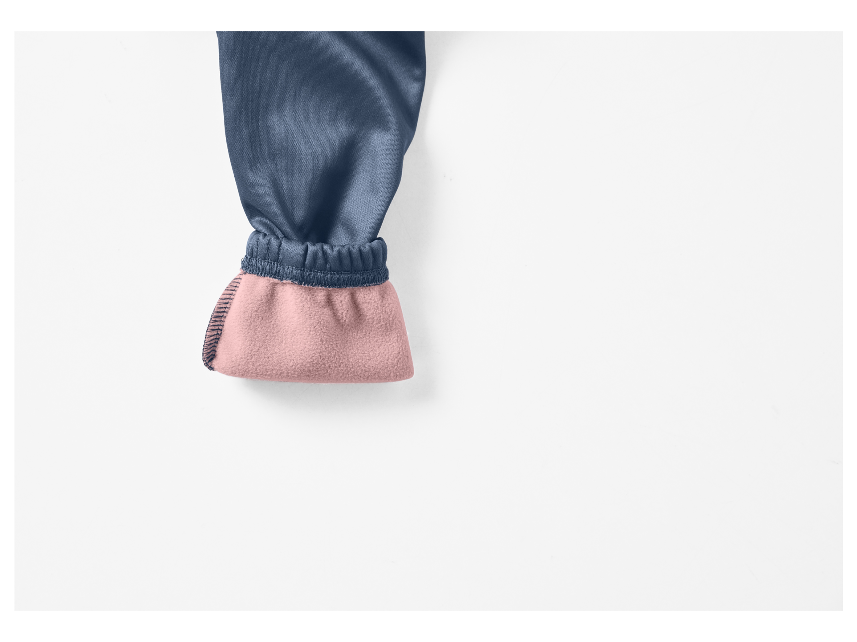 Thumbnail - lupilu® Baby Kleinkinder Matsch- und Buddel Overall Softshell, gefüttert (Blau, 110/116)