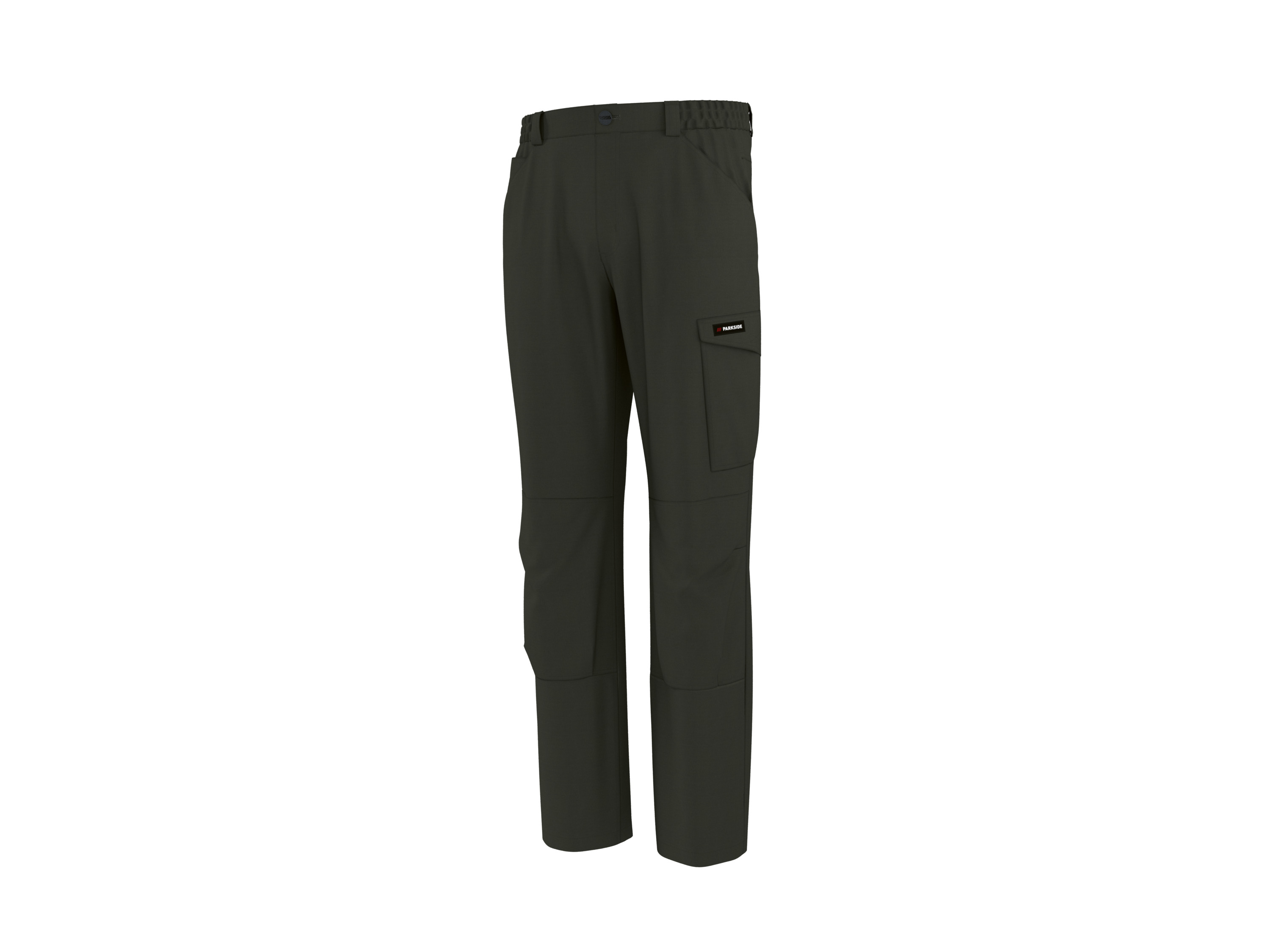 PARKSIDE® Herren-Cargo-Arbeitsbundhose (Grün, 50) – Bild 2 von 3