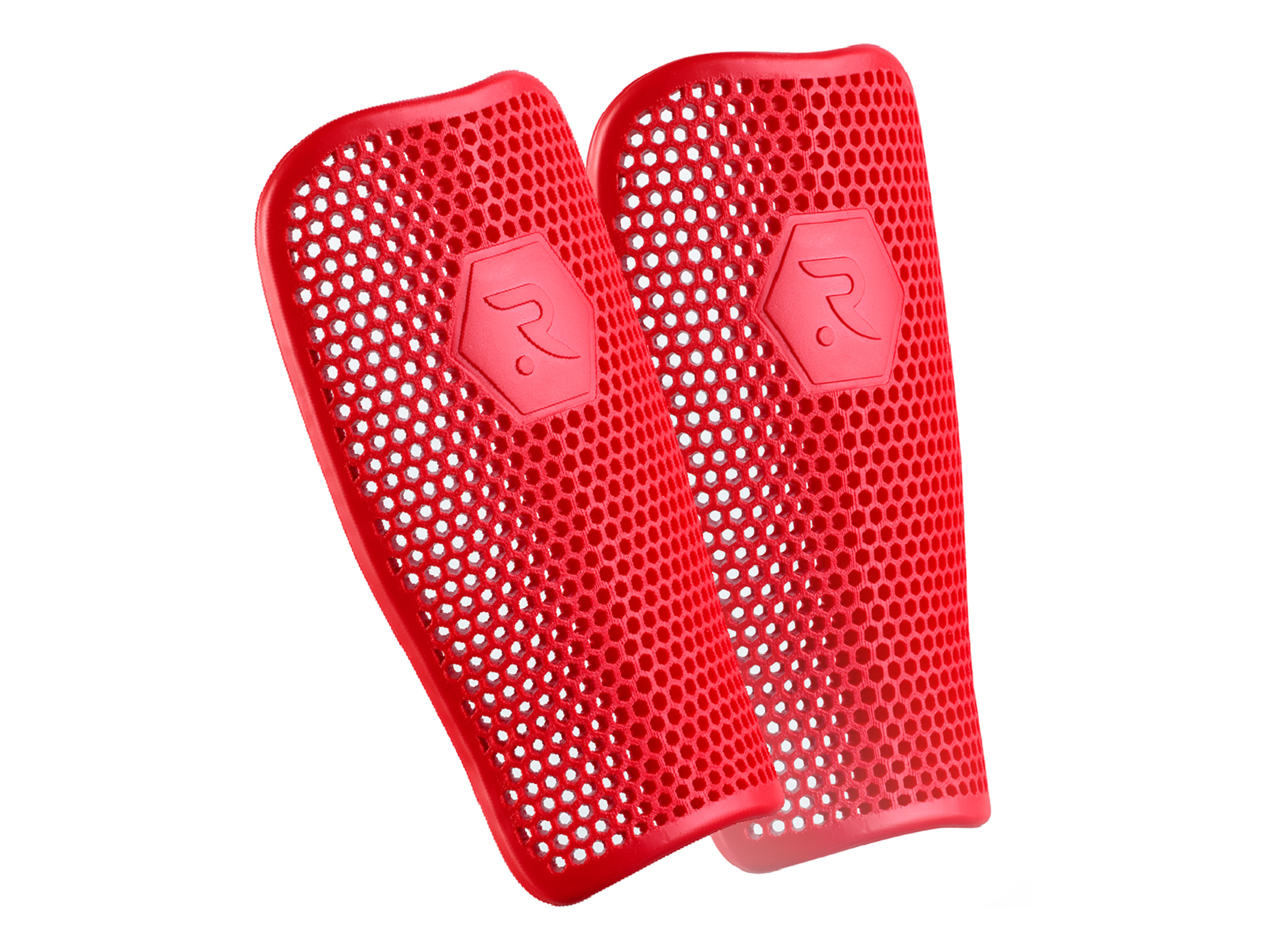 ROCZ Kinder-Fußball-Schienbeinschoner (Rot, M) | 04270004184945