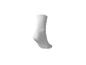 Weißer Socken mit hellrosa Herzmuster